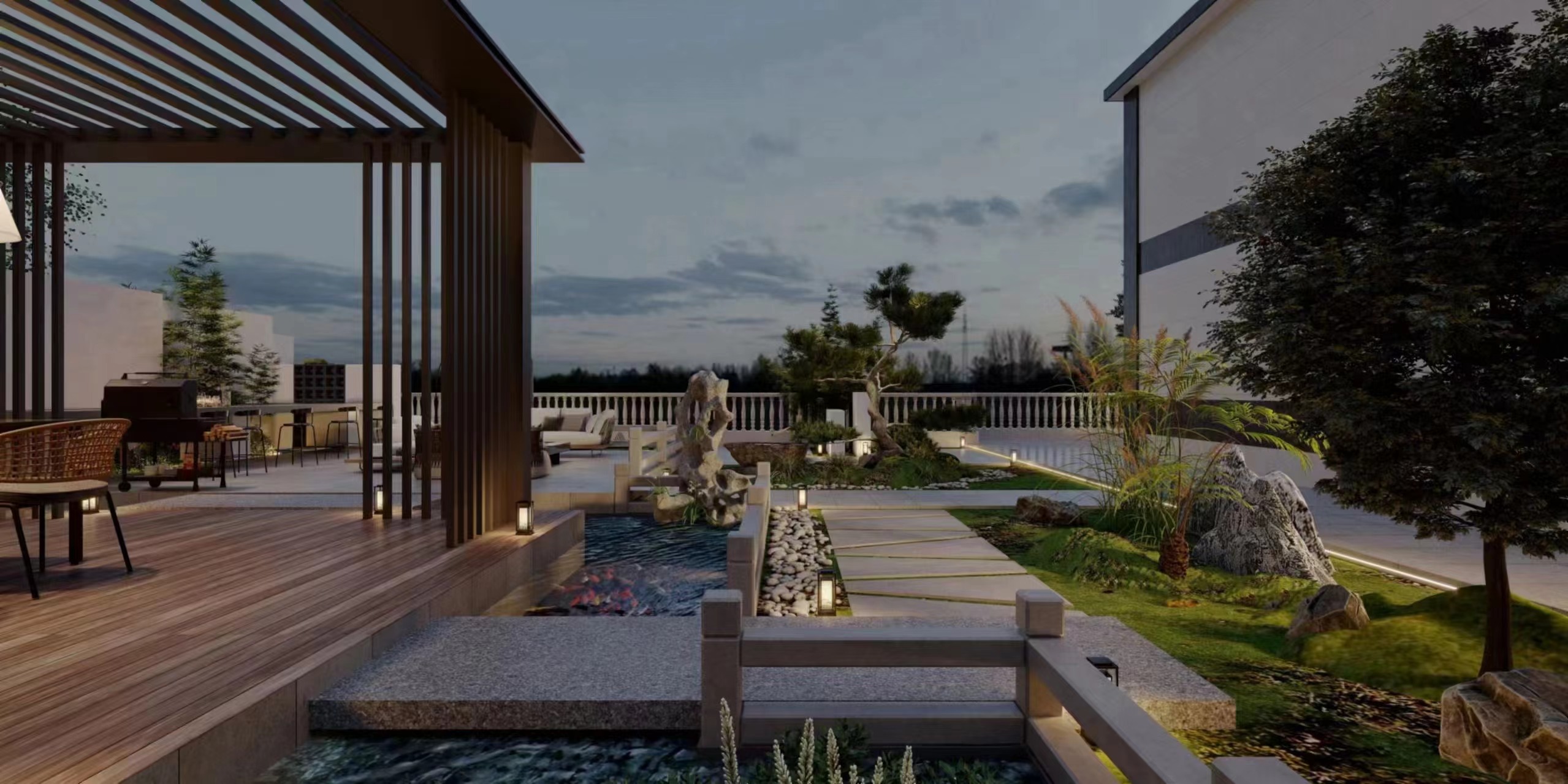 室外设计——庭院景观-6