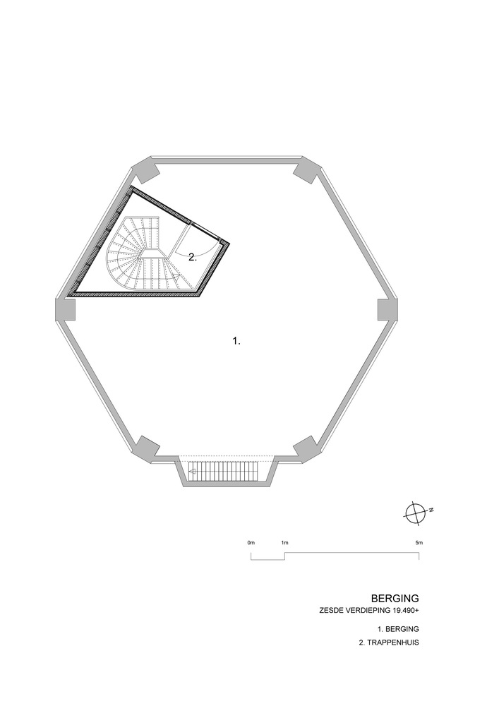 荷兰新莱克兰村水塔住宅丨RV Architecture-45