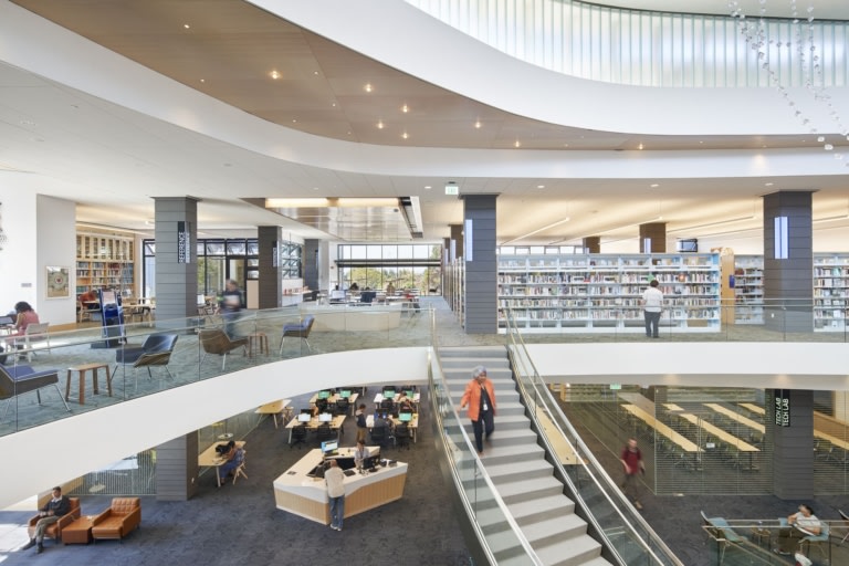 Hayward Library & Community Learning Center by Noll & Tam Architects-31