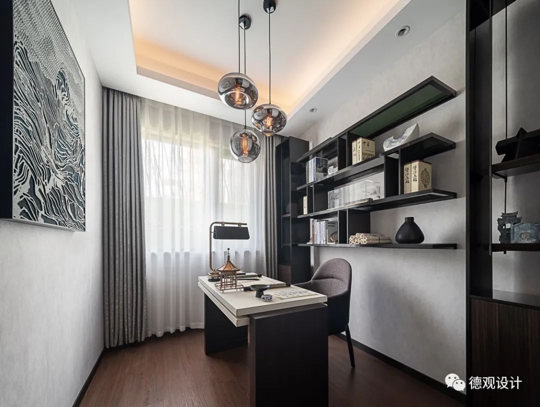 德观设计 | 兴华尚都国际样板间 | 惊艳橙光,写意人文东方-45