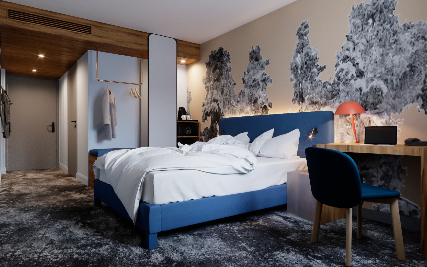 Ibis Styles 酒店客房设计丨STUDIO SOO-9