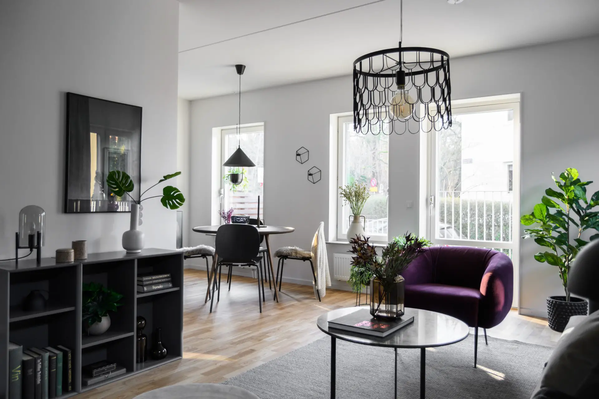 新瑞典风 velvet 温馨三房设计-5