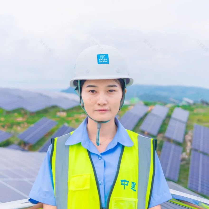 如何在平均坡度超40度的峭壁上建光伏电站?|争做文明有礼中建人-5