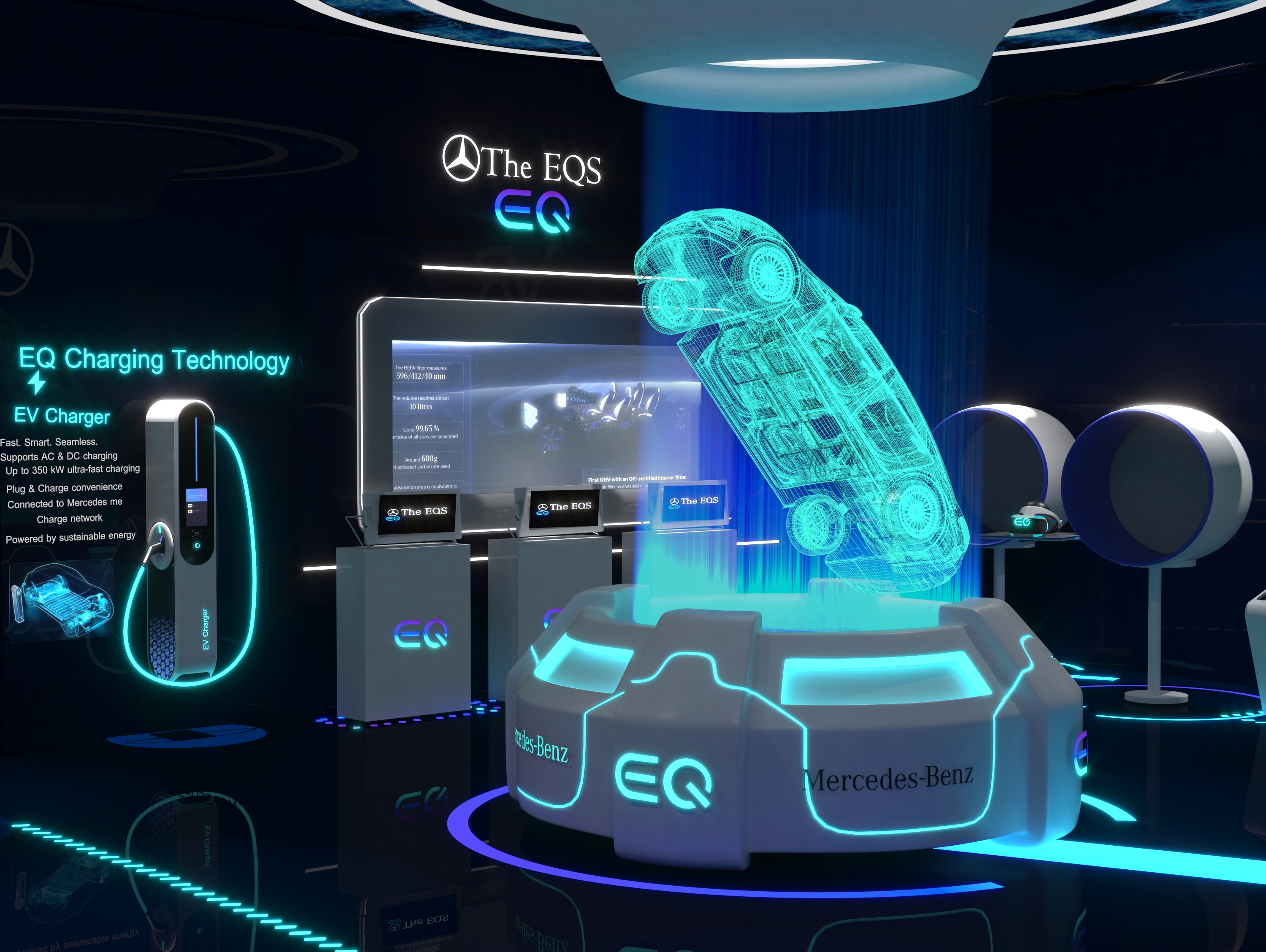 Mercedes Benz Egypt Showroom and Experience center-6