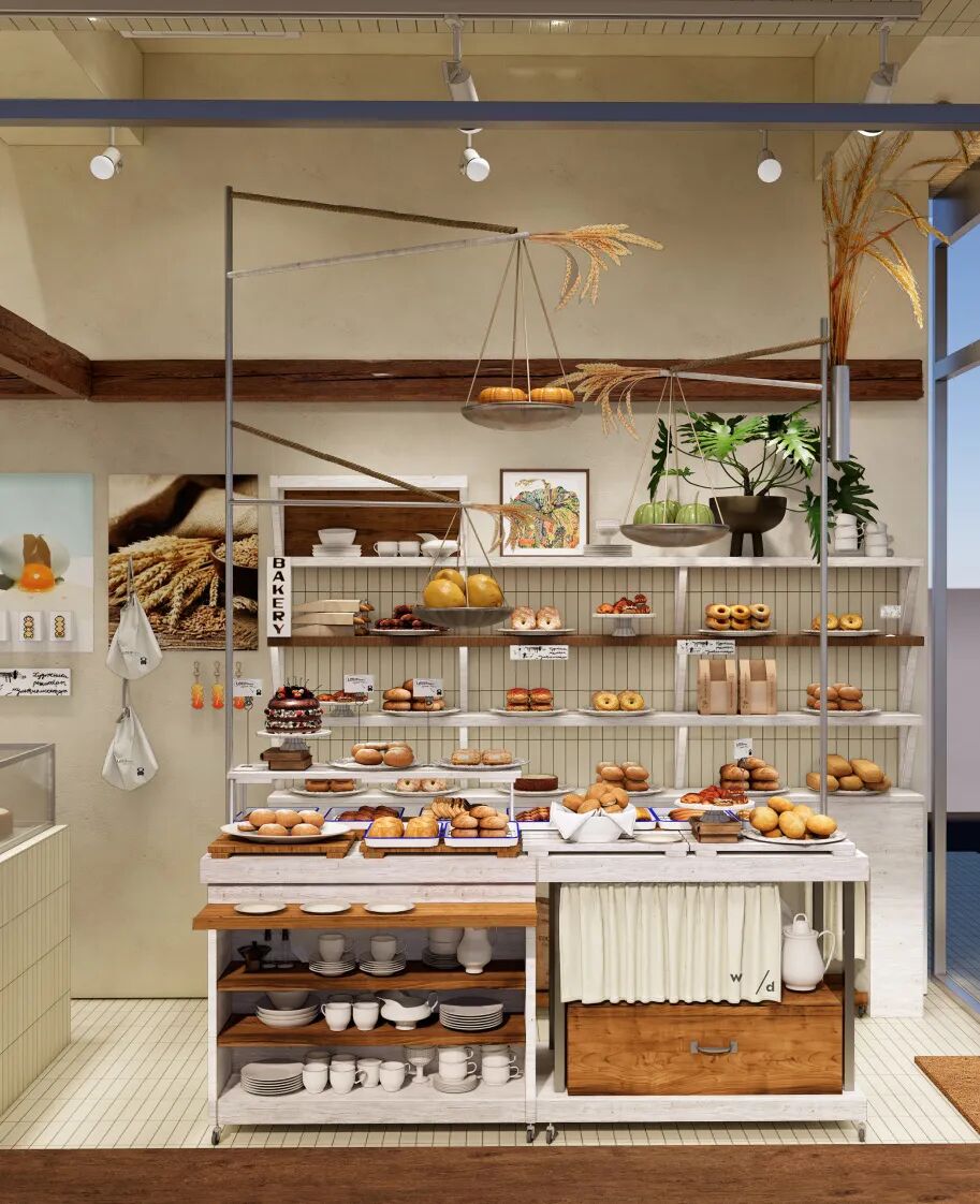 拾间系新作|杭州日杂风烘焙店-麦的日尝-19