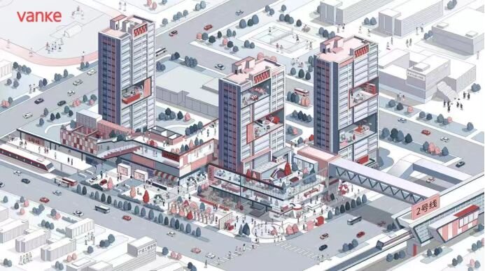 萤集·三官堂(缤虹里的商业区)丨中国宁波丨T.Workshop创浦景观设计-16