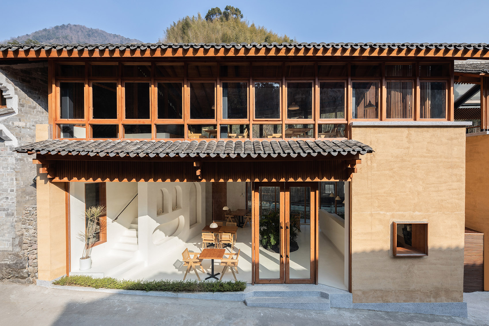 奉化栖霞坑发电站改造的溪边餐厅丨中国宁波丨尌林建筑设计事务所-51