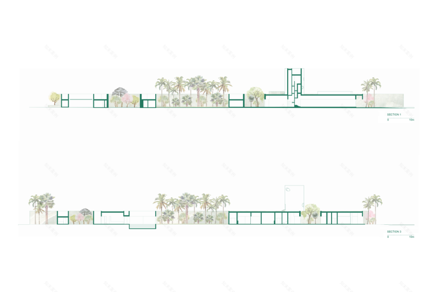科威特卡 1045㎡兰白色海景别墅丨TAEP,AAP-38