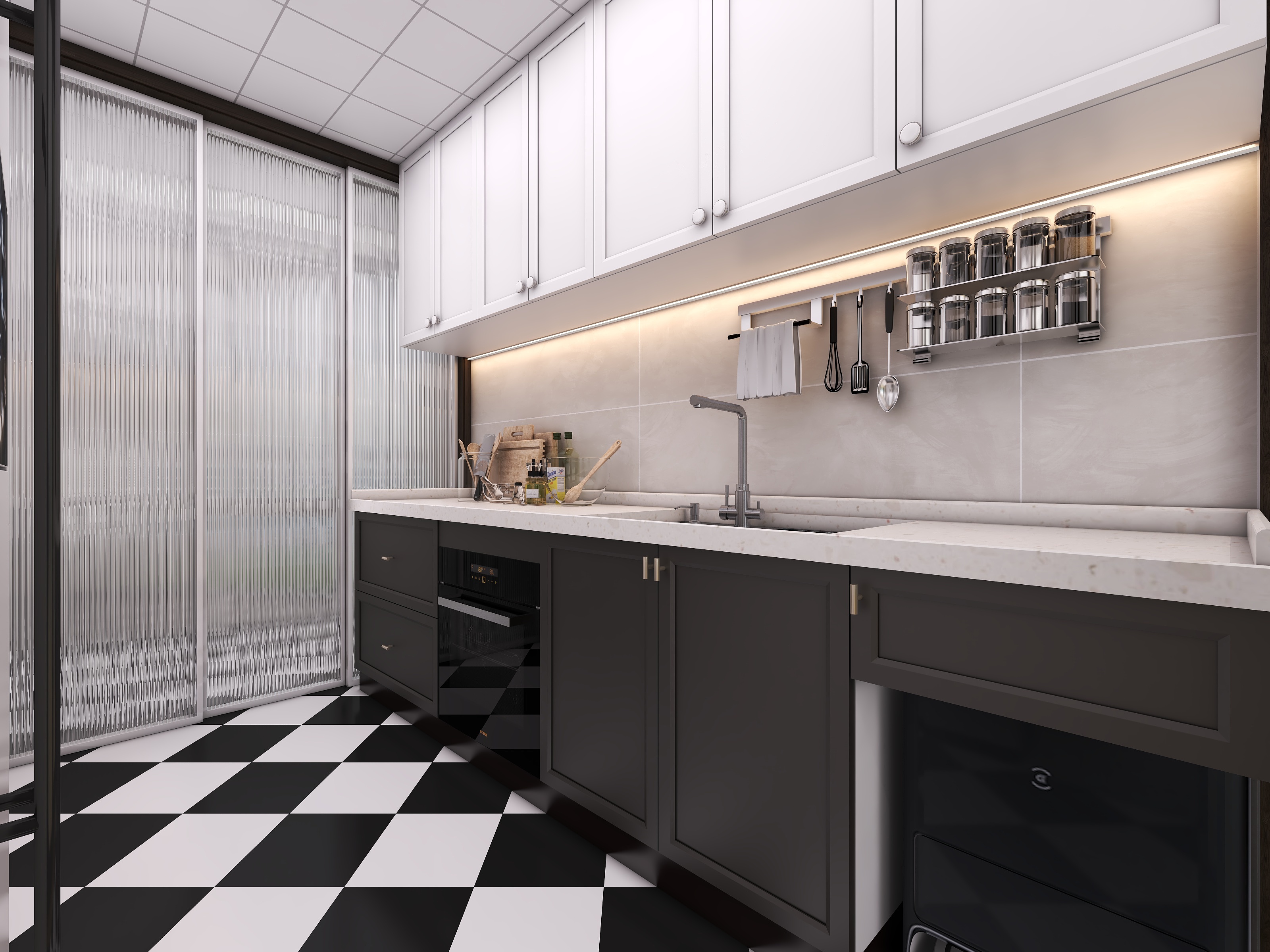 四川成都华府悦璟（115平方简约法式三居室）-59