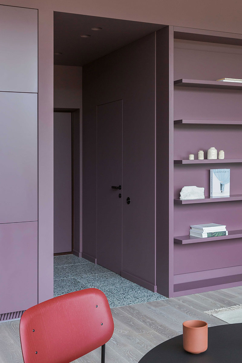 Vilnius 森林美景下的极简工业风小公寓-8