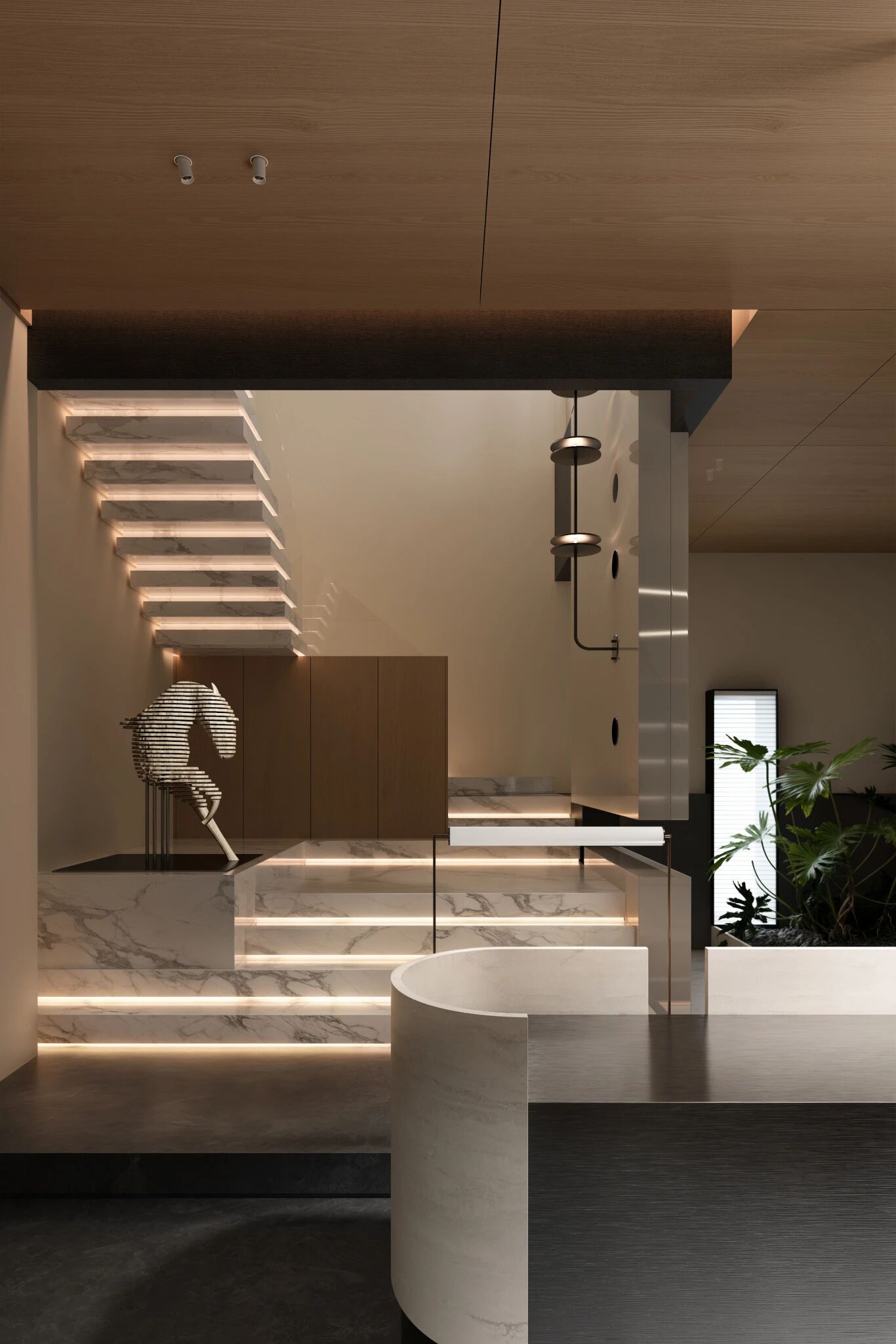 木的史诗:整木互交美学生态馆丨班蓝空间设计事务所-10