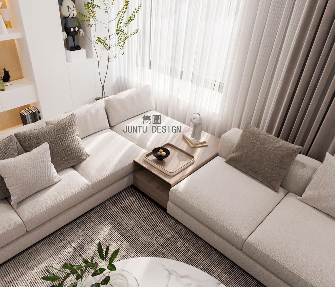 广州番禺区石楼东环路独立屋高级北欧风设计丨中国广州-2