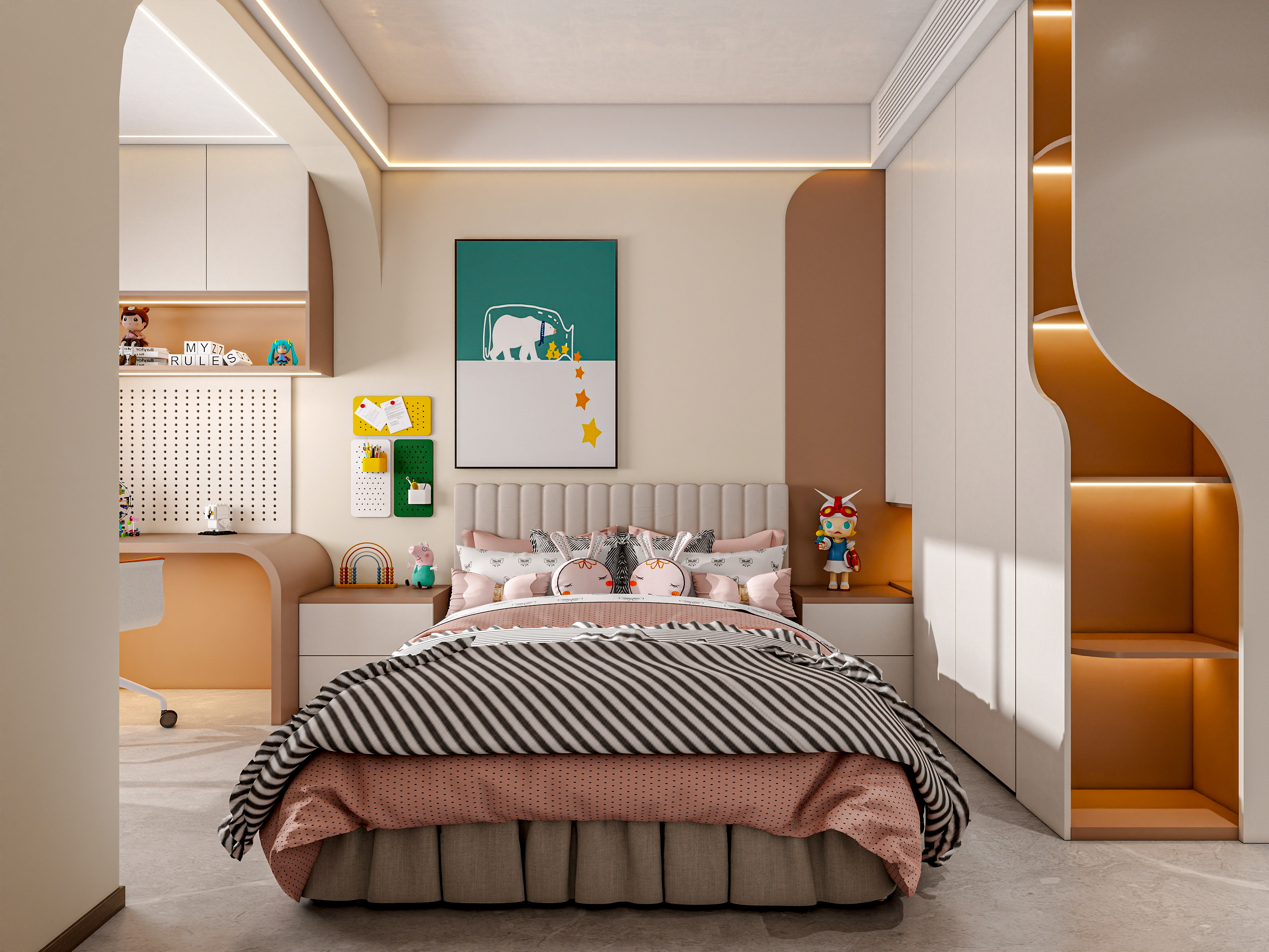 四川成都锦熙华庭鹭湾一号（138平方意式极简三居室）-33