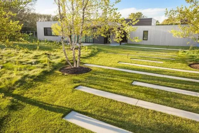 创意铺装设计，草坪与硬质材料的美妙融合-59