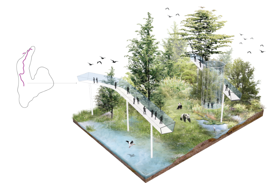 四川卧龙大熊猫自然保护区总体规划 | 让大熊猫回家的设计之路-66
