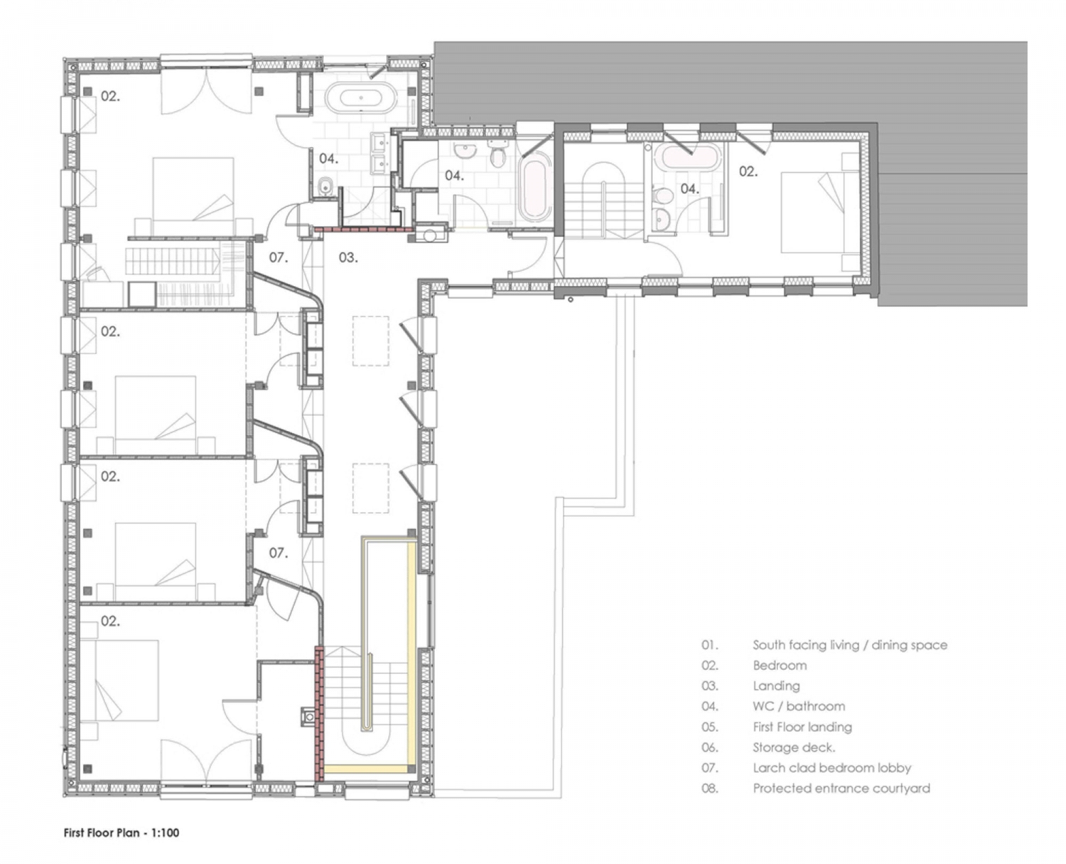 英国乡村环保木构别墅 | 融合原生环境，创新结构设计-28