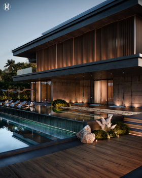 暗夜别墅丨埃及丨Mahmoud A. Asso