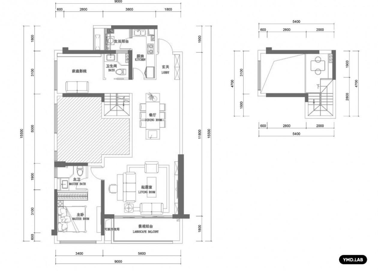华润·贵阳九悦125㎡项目丨中国贵阳丨YMD岳蒙设计-5