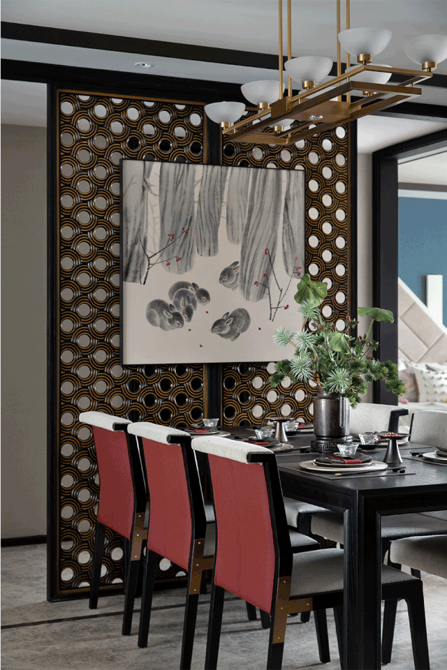 和泓·桃李春风 | 现代中式家居的诗意画卷-21