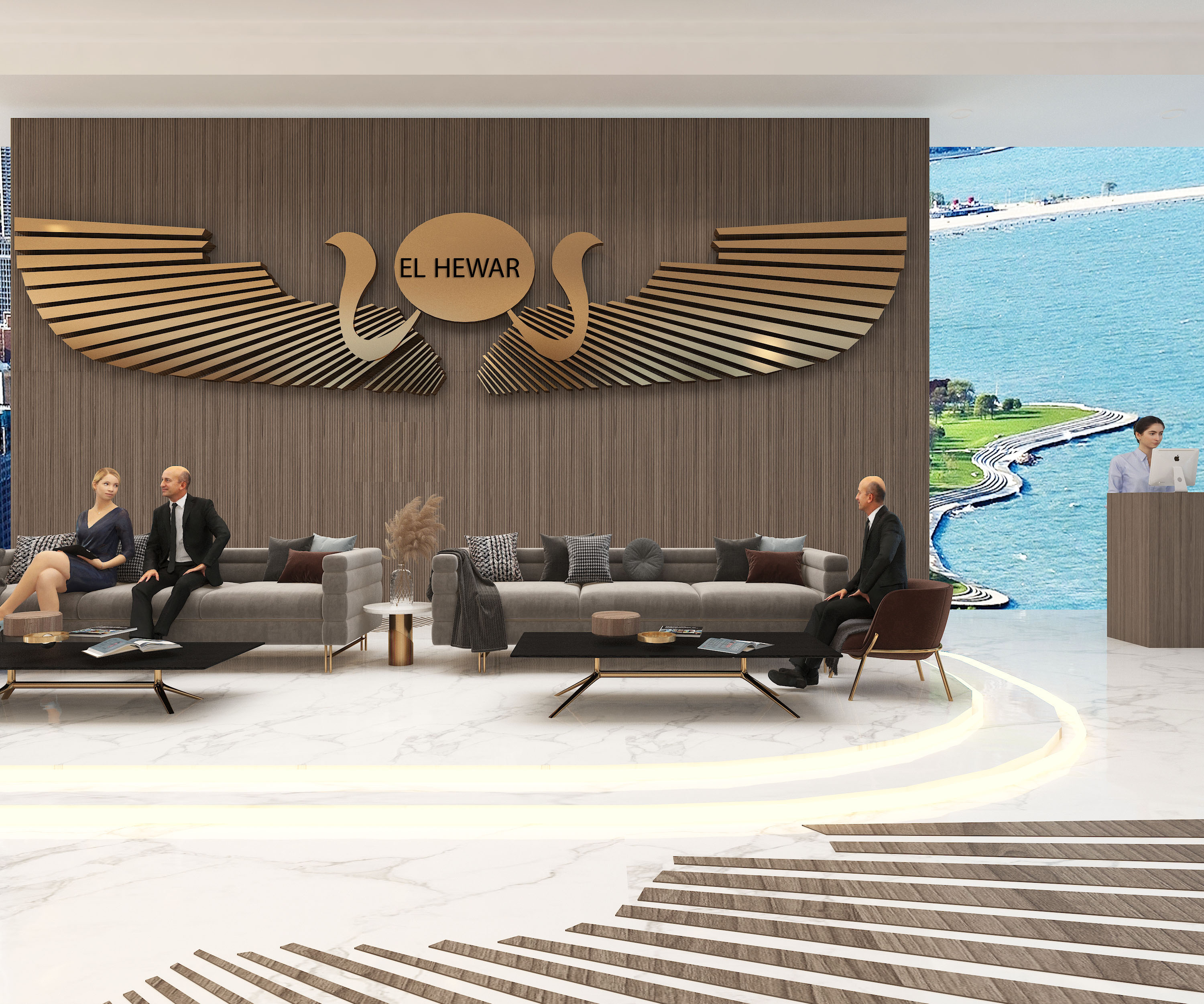 مادة منشاءات ادارية وديكور تلفزيوني-1