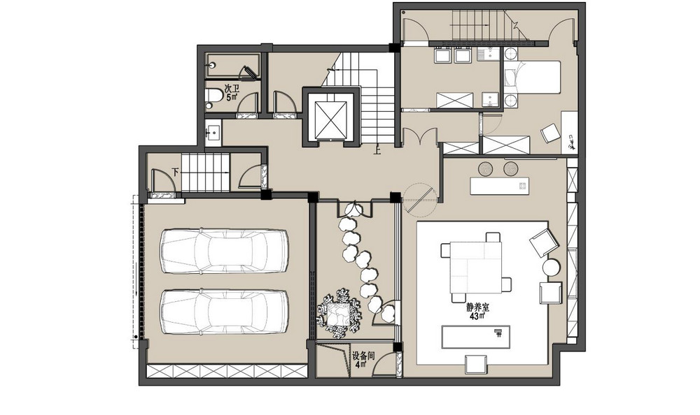 金螳螂新作 615㎡山海荟C2样板间设计落地方案-4
