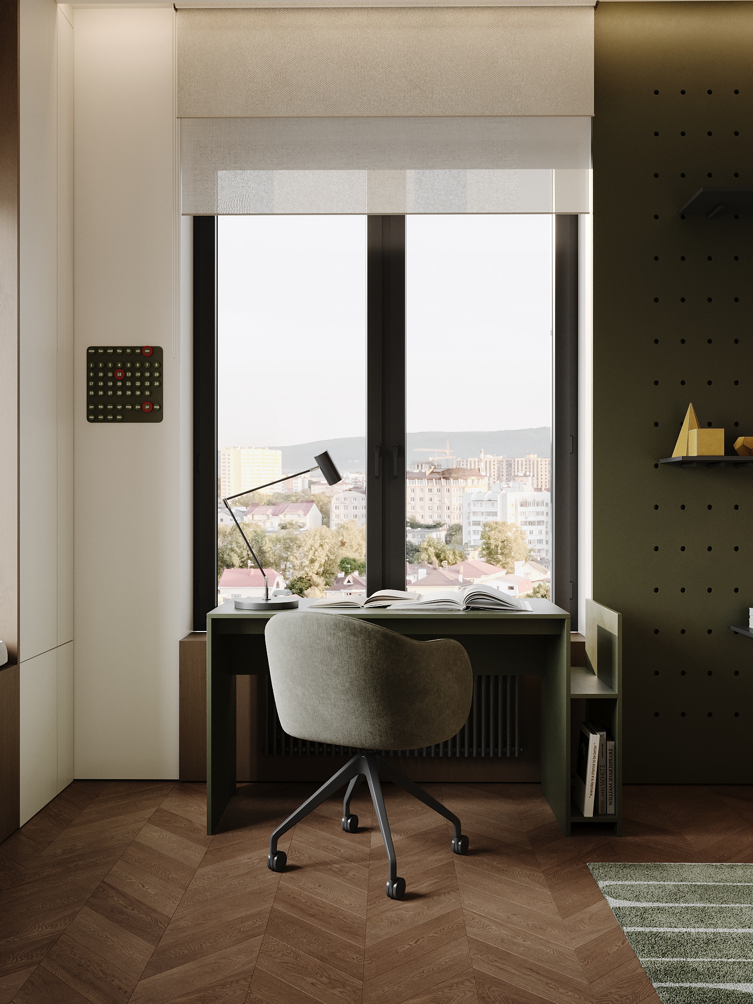 Zilart室内设计与可视化项目丨Rial bureau-55