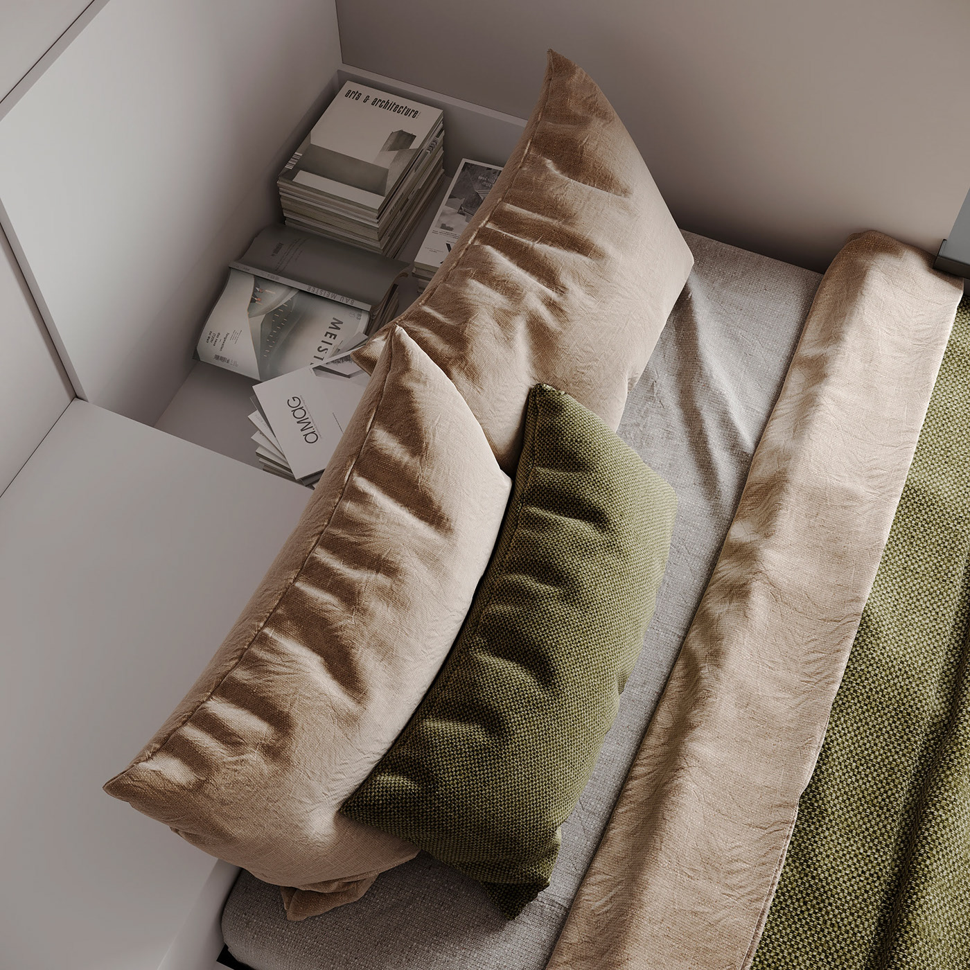 48㎡小空间公寓设计 超有感觉！-16