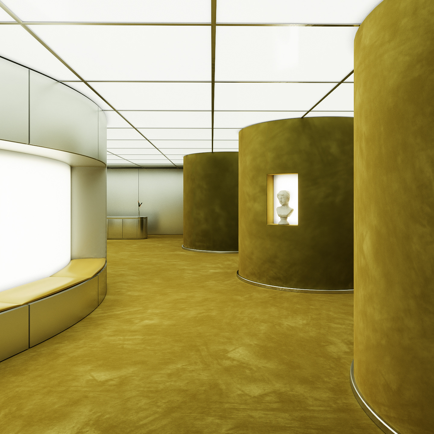 Retro Futuristic Interior Concepts-1