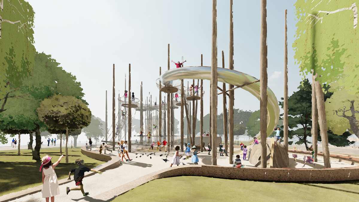 “Тучков буян”公园景观建筑概念设计丨俄罗斯圣彼得堡丨“Студия 44”（俄罗斯圣彼得堡）+ WEST 8（荷兰鹿特丹）-23