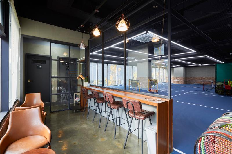 简约清新 106 平室内网球场馆设计-18