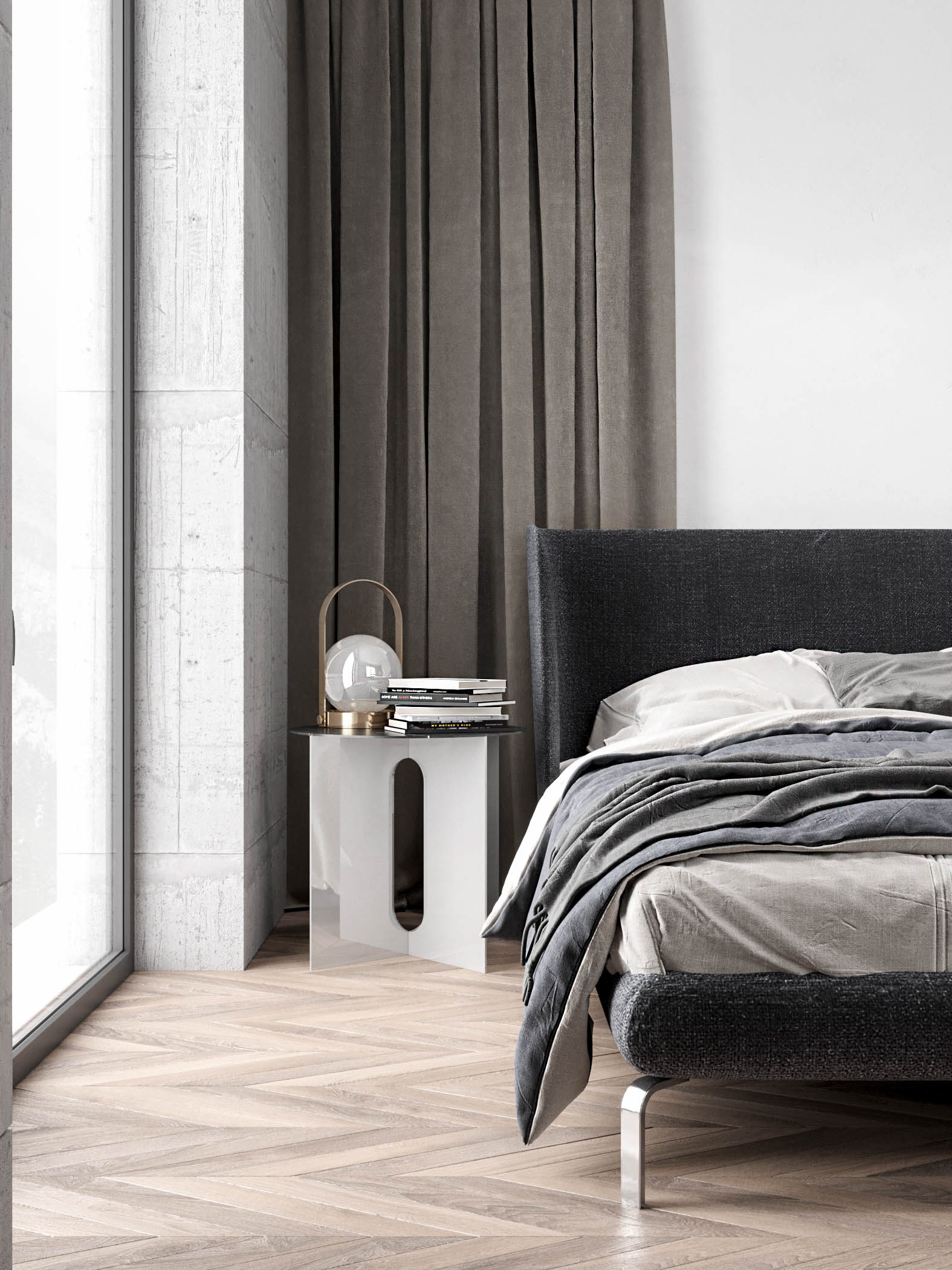 尼卡·布兹科 61 平米简约空间设计-12