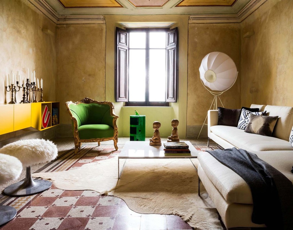 意大利托斯卡尼Tuscany复古别墅-11