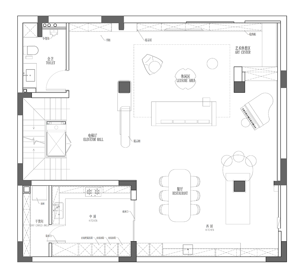 SKH观享际丨南京536㎡简约别墅丨中国南京丨观享际SKH室内设计-81