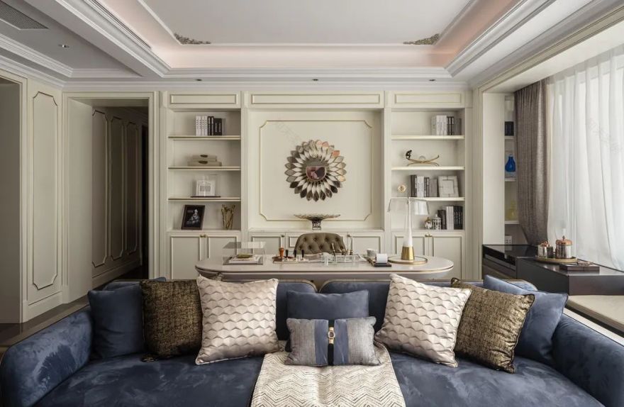 中天·翡丽雅境样板房项目丨中国乌鲁木齐丨杭州辉景室内设计有限公司(硬装),杭州美致家居设计有限公司(软装)-28