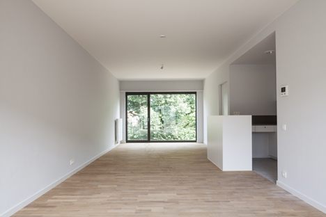 Areal Architecten's Mayerhof retirement home wraps two courtyards-16