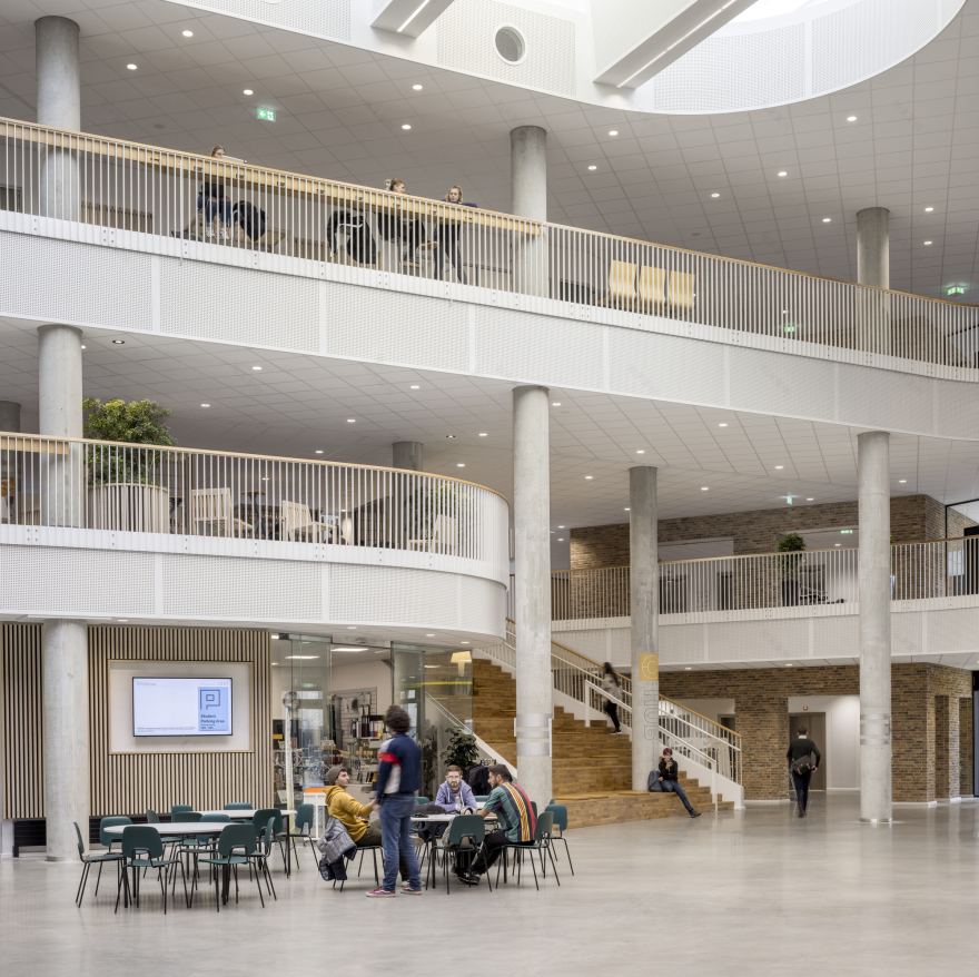 VIA 大学学院霍森斯校区丨丹麦丨C.F. Møller Architects-70