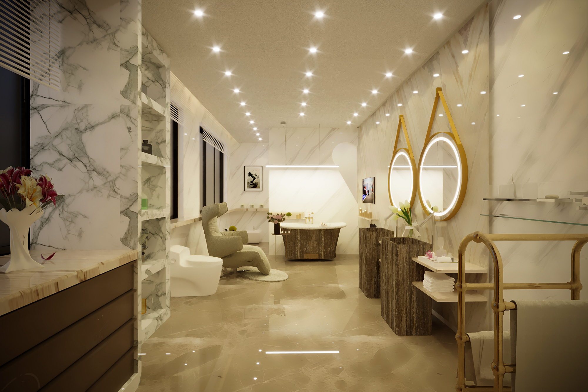 Bed Room with Bath Room 2022-7