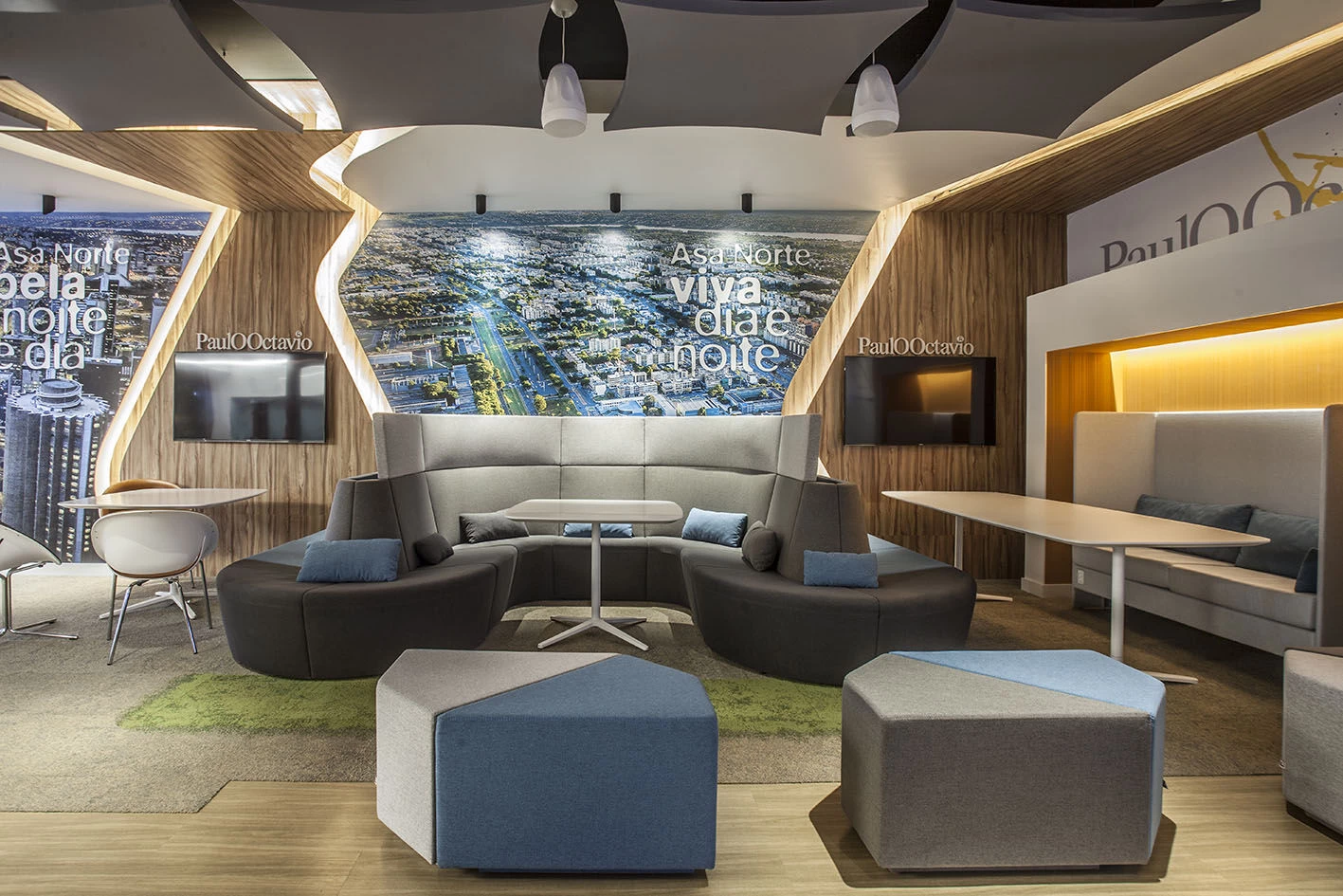 Espaço Paulo Octávio 办公室丨巴西巴西利亚丨SK Borges Arquitetura Corporativa-26