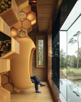 木结构蜜蜂馆 The Beezantium丨英国丨Invisible Studio