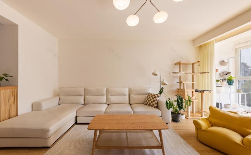 现代原木风房山三居丨中国房山-25