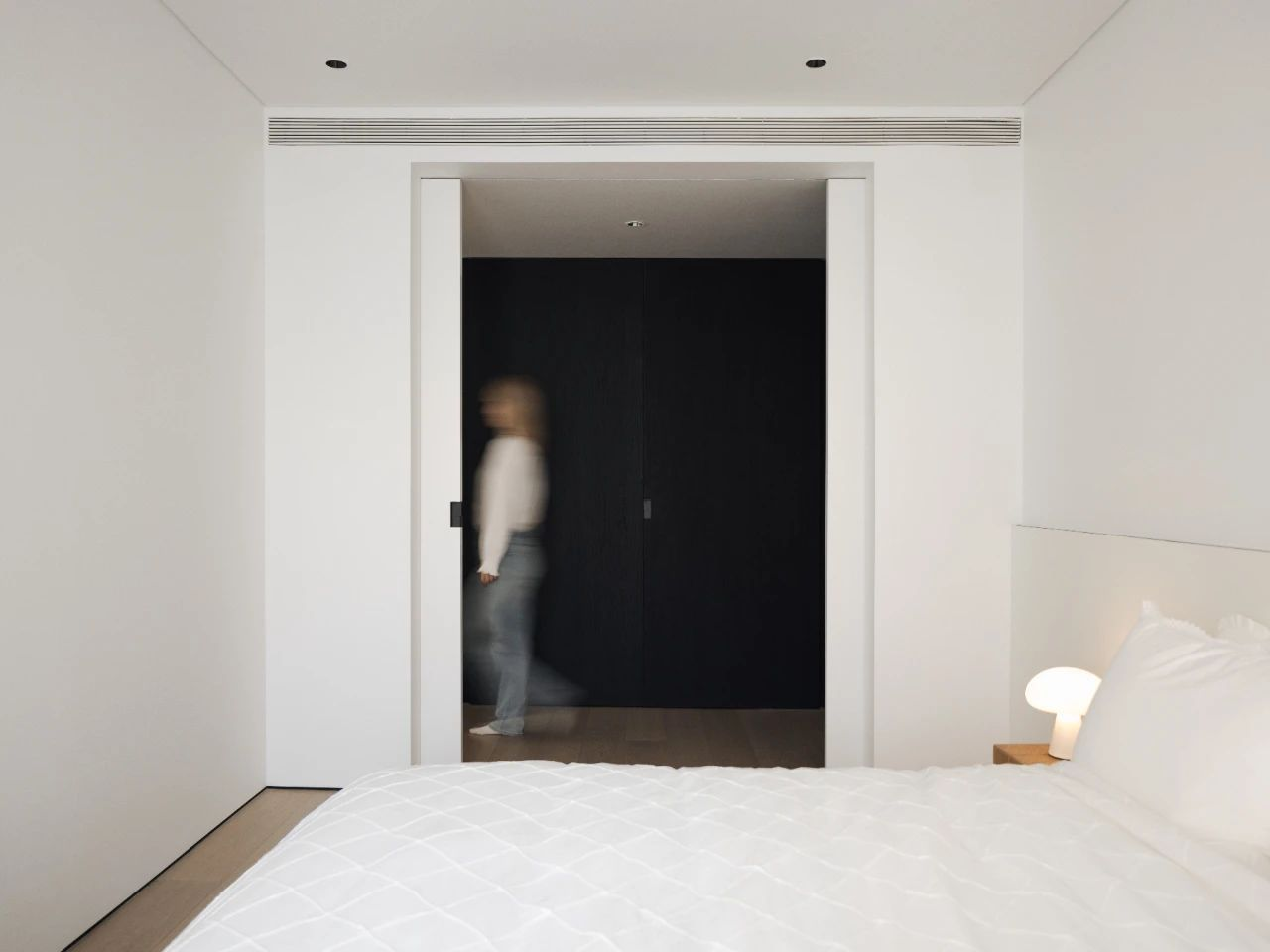 GZ 宅 黑白盒子大平层丨中国郑州丨MOOI TIMELESS 建筑室内设计事务所-11