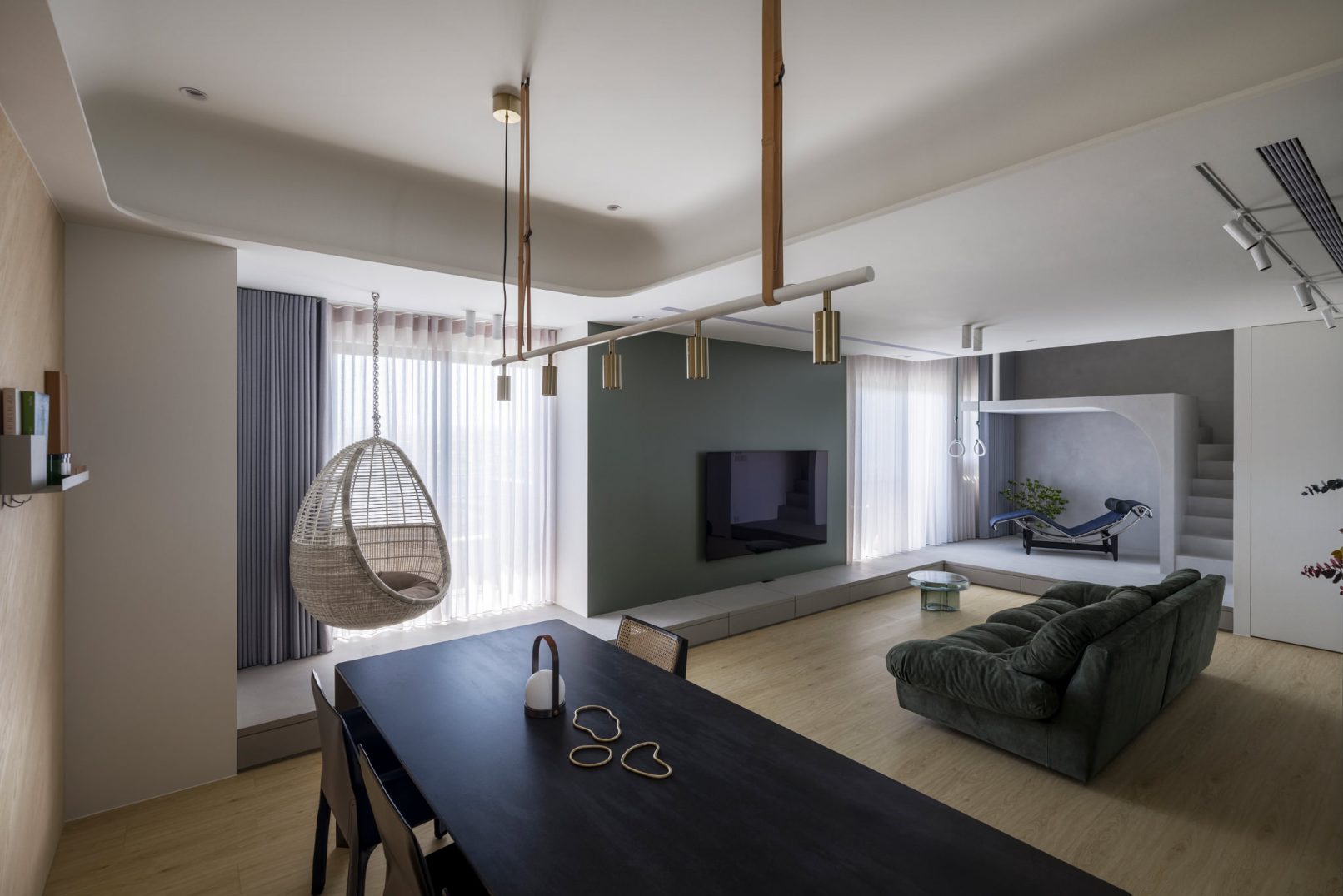 秋千；摇摆；挥动；摆动；秋千运动；巡回演出；挥杆击球；改变；纵身一跳丨中国台北丨馥閣設計,拾卓設計,JOSUIa軟裝-22