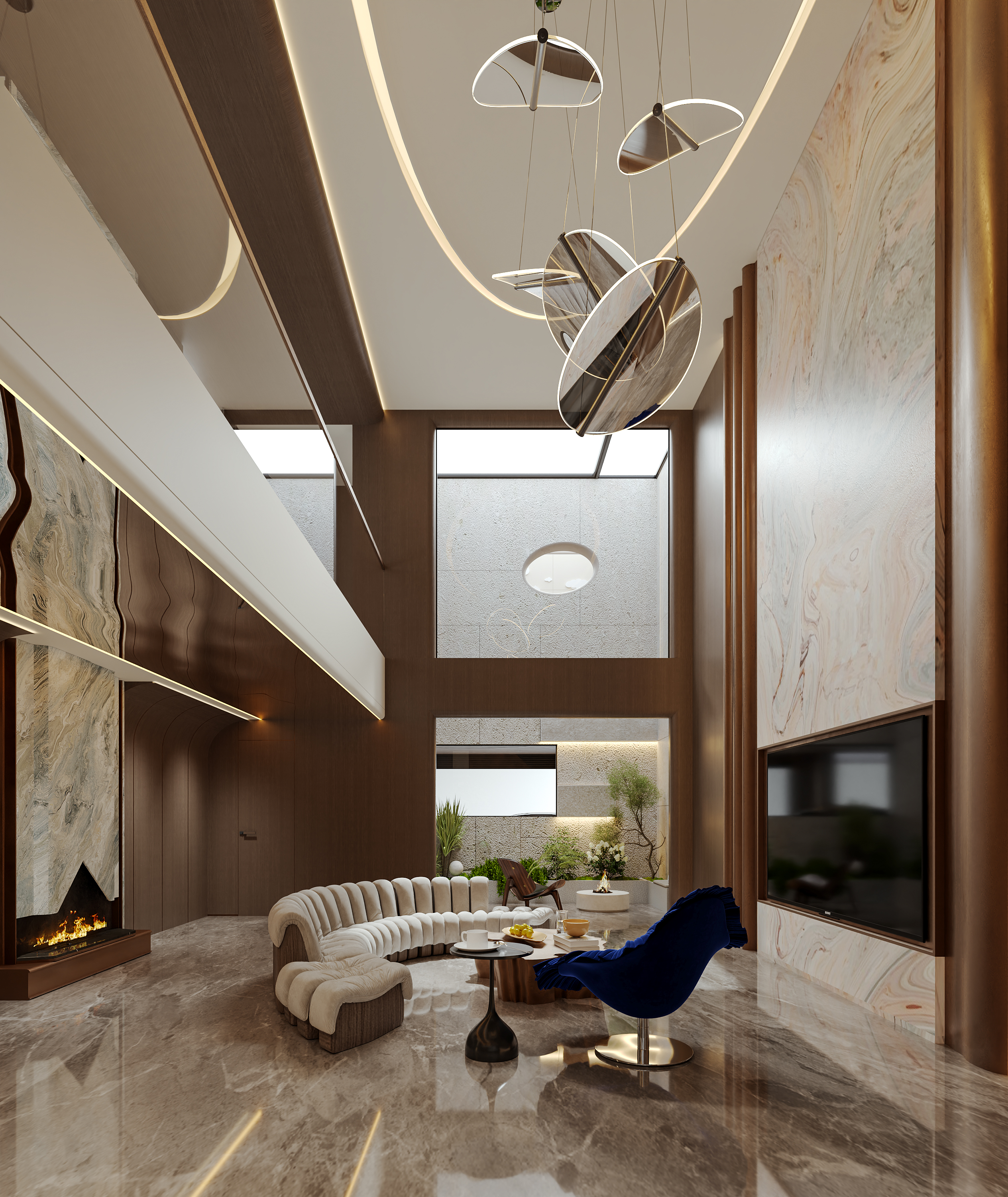 意式轻奢别墅-6