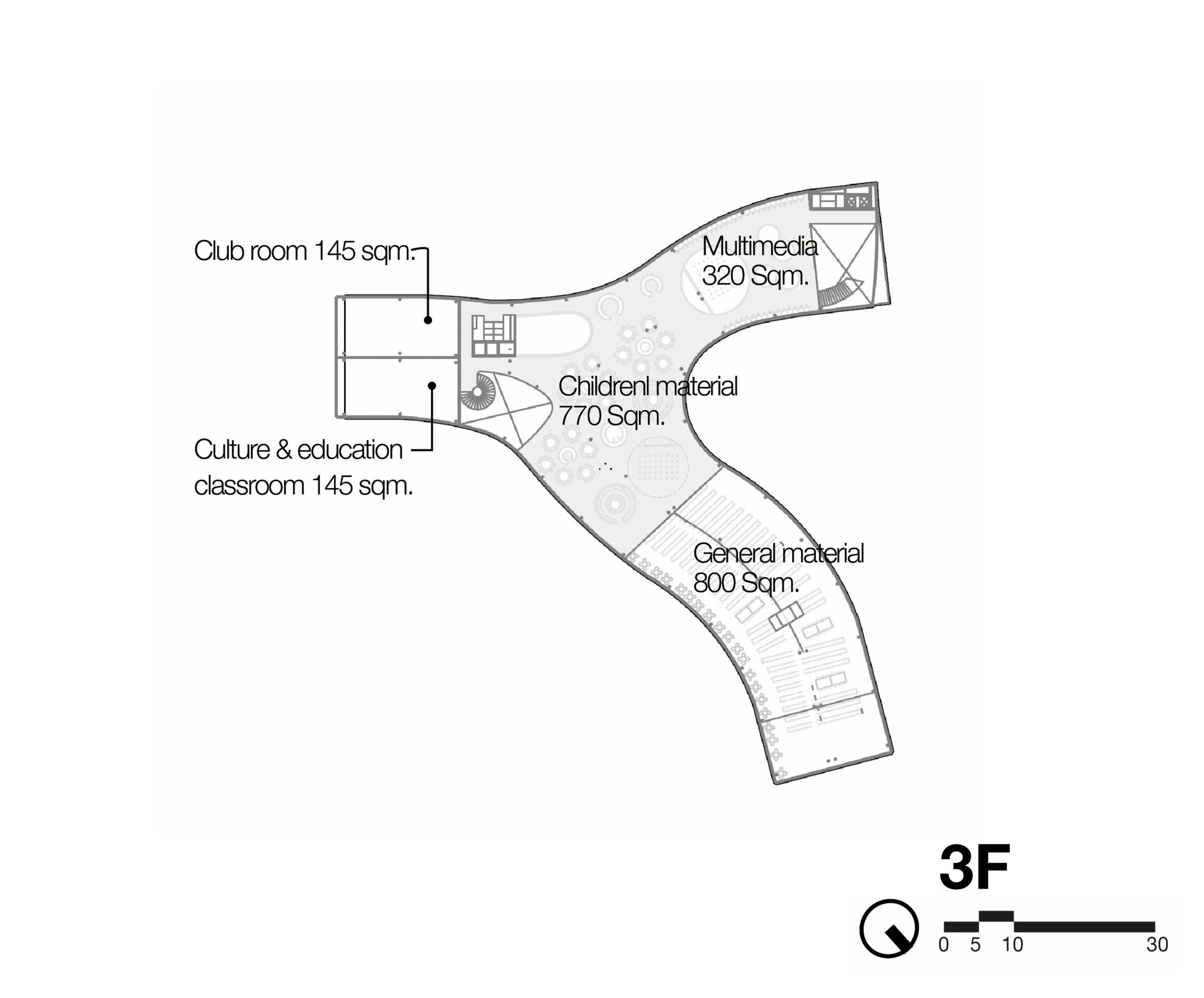 松岛图书馆[竞赛]丨韩国丨Ani Design-20