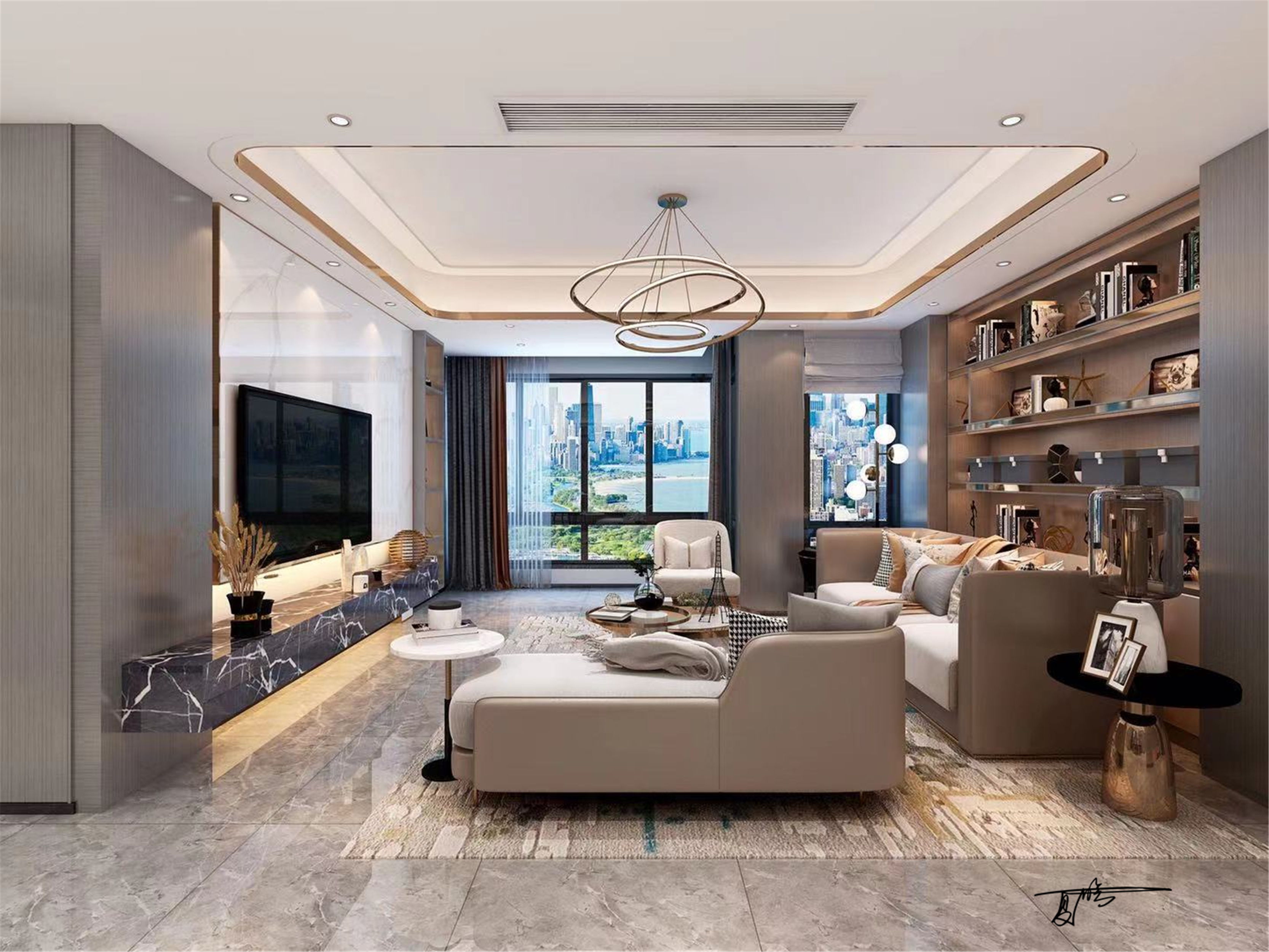 现代轻奢，稳重与华丽，浪漫优雅的气质！                     -3