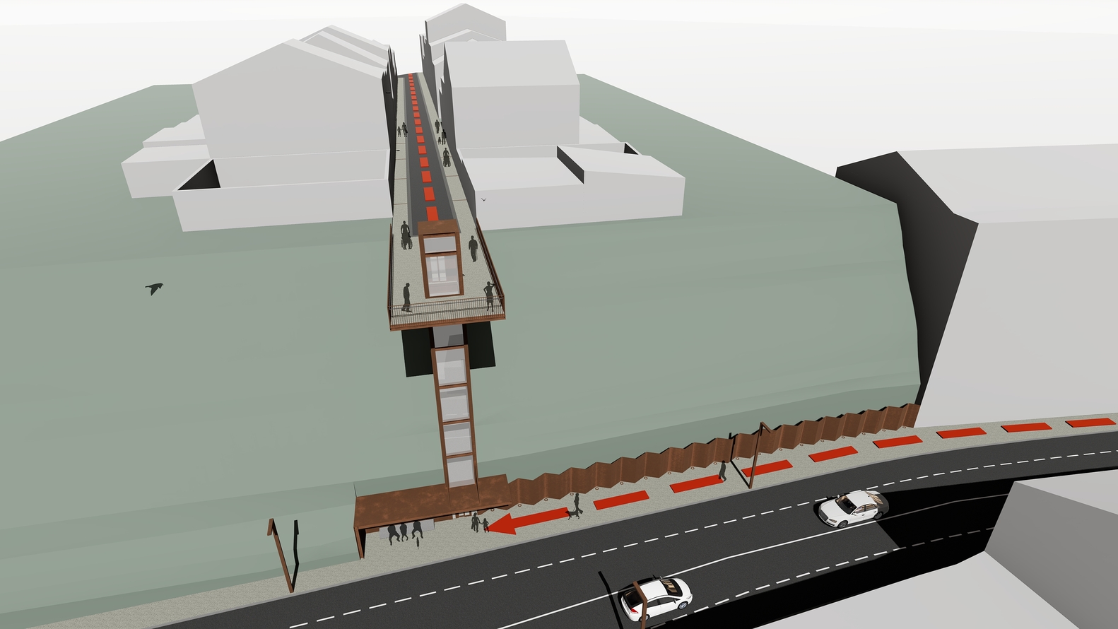 融景入筑 · 西班牙“La Rampinya”电梯设计-38