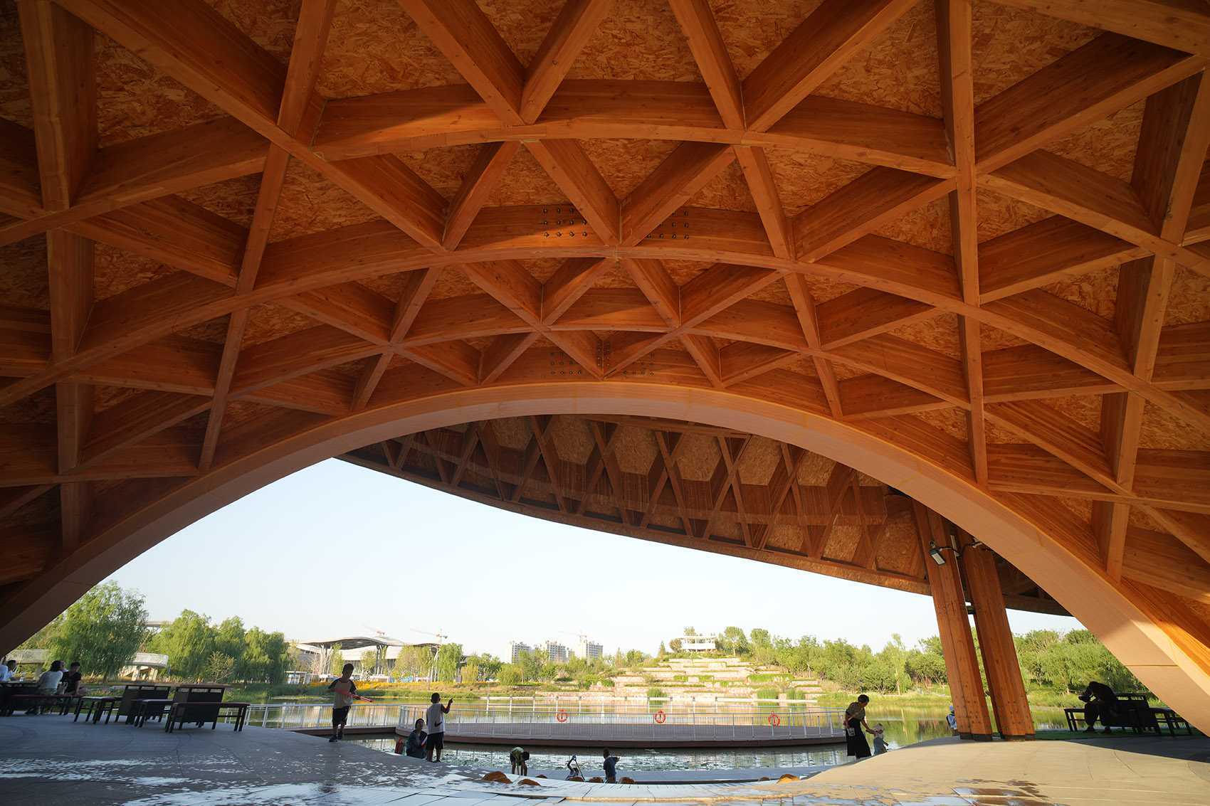 定州丝路友谊园滨水餐厅丨中国河北丨清华大学建筑设计研究院素朴工作室,广州博厦建筑设计研究院有限公司-31