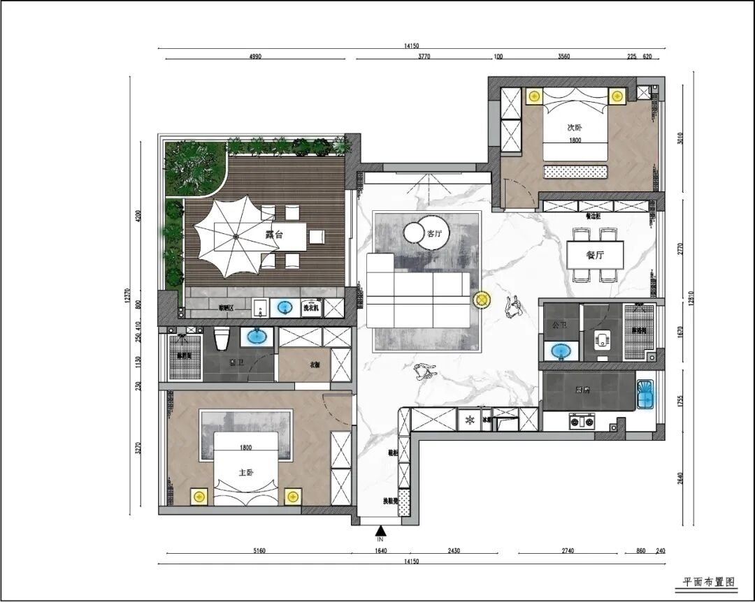 禾易实景丨谁懂啊！露台是家里最治愈的角落-28