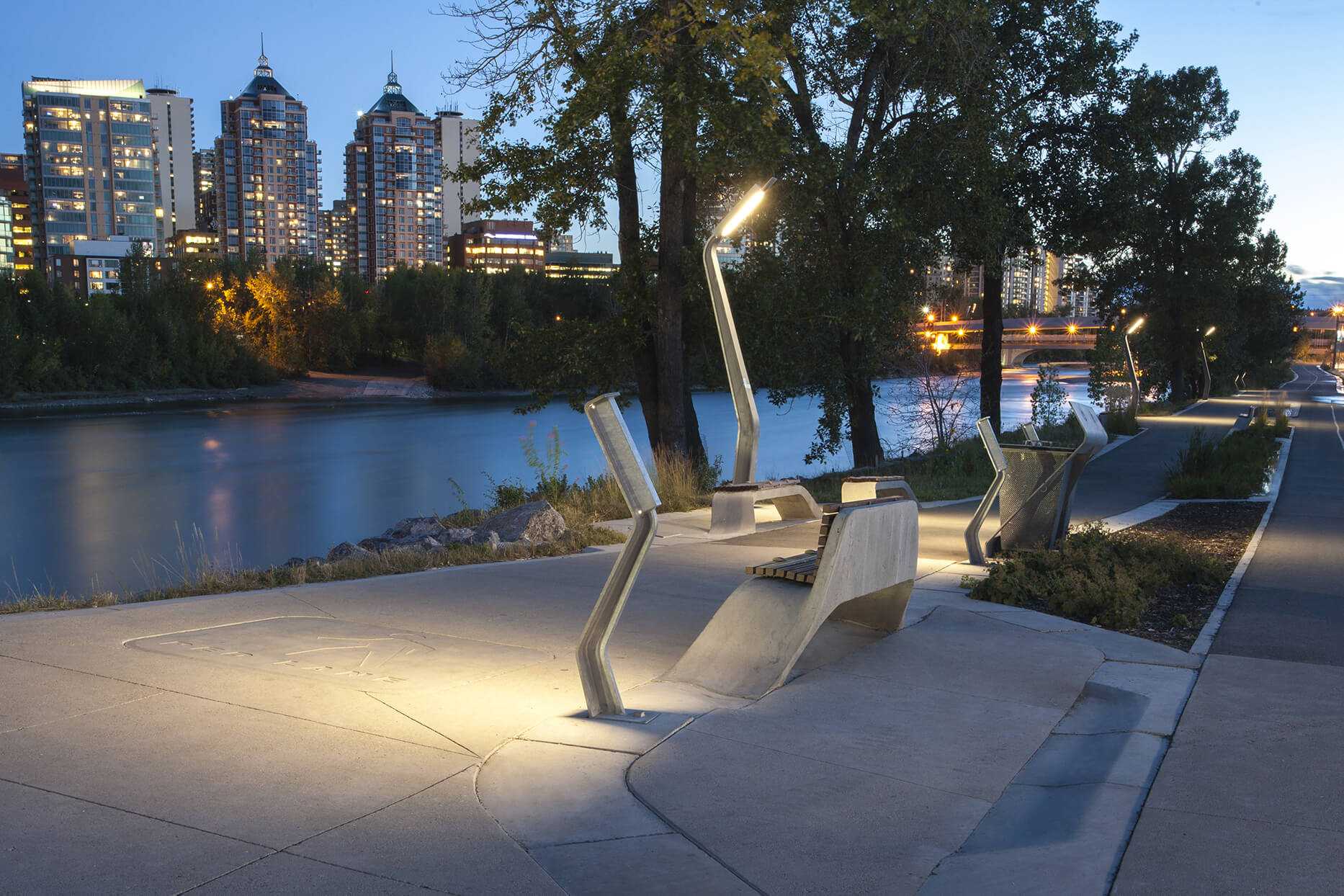 记忆之路 · 卡尔加里滨水景观设计-10