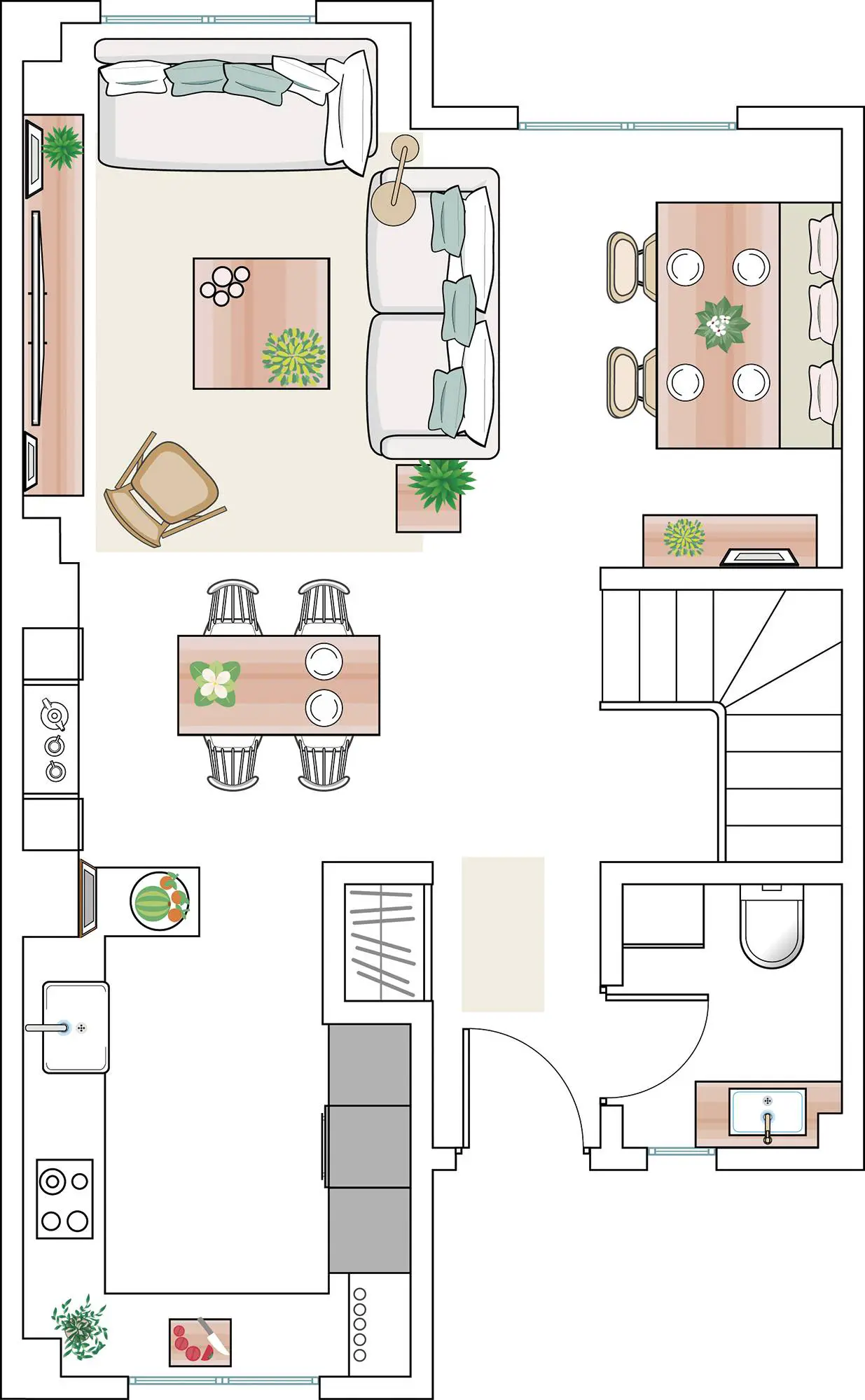 马德里 70 平米复式公寓 | 设计师 Paula Duarte 的温馨之作-10